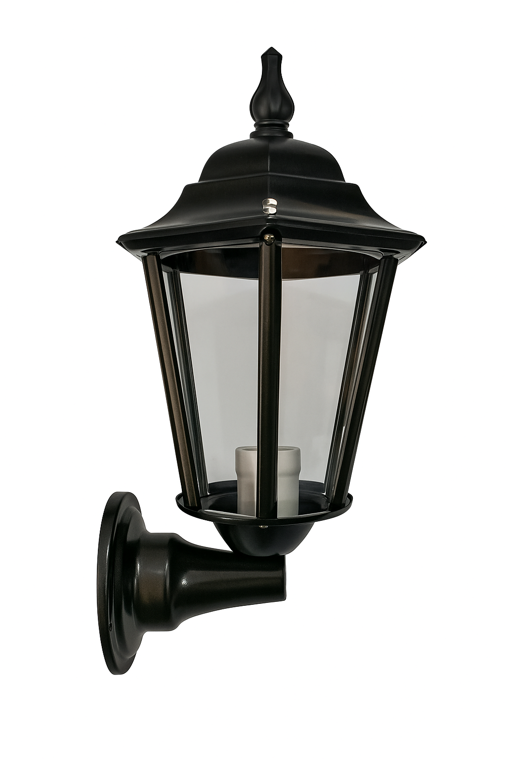 چراغ دیواری حیاطی فلزی رنگ‌کوره ای ۱