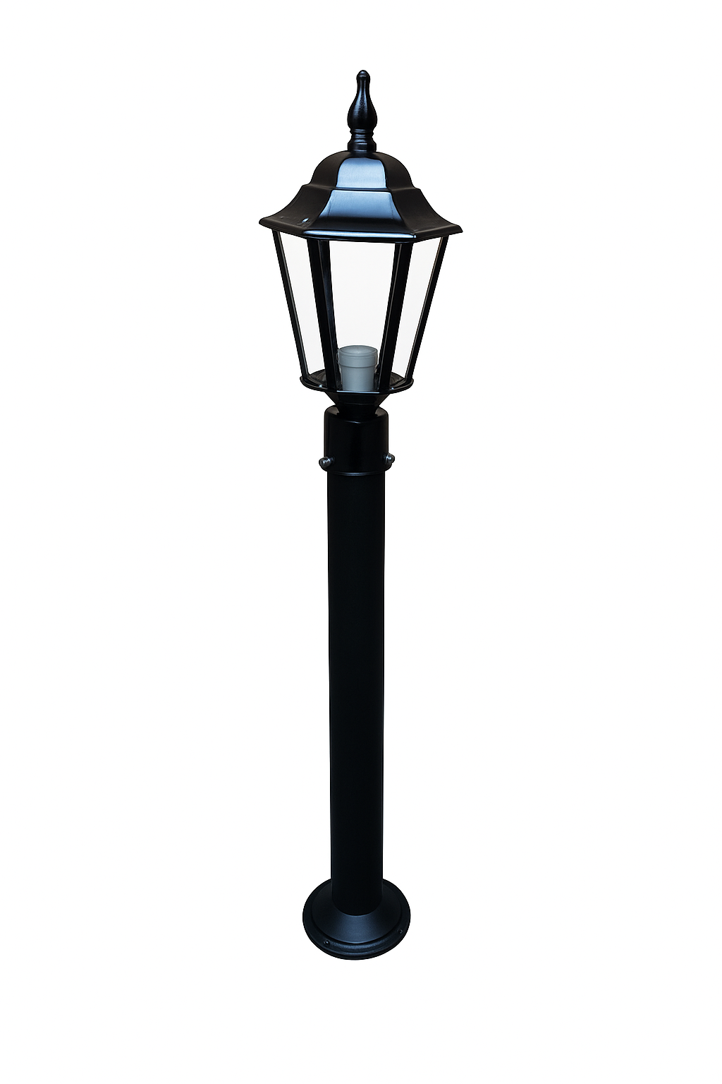 چراغ سرلوله فلز و آلمینیوم رنگ کوره ای