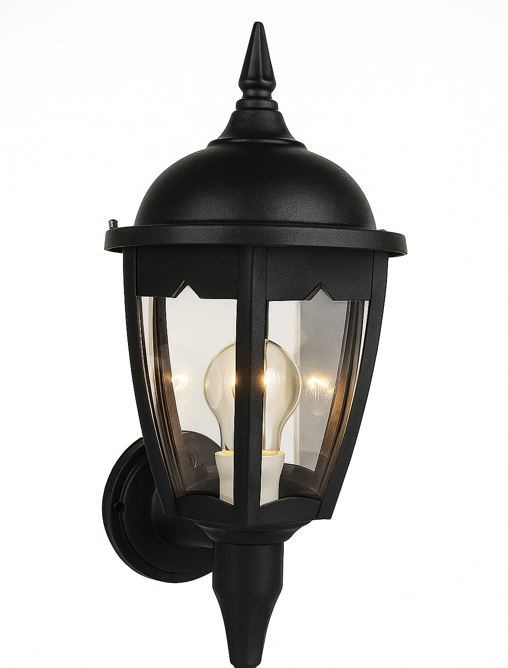 چراغ محوطه دیواری فلزی رنگ‌کوره ای الکترواستاتیک